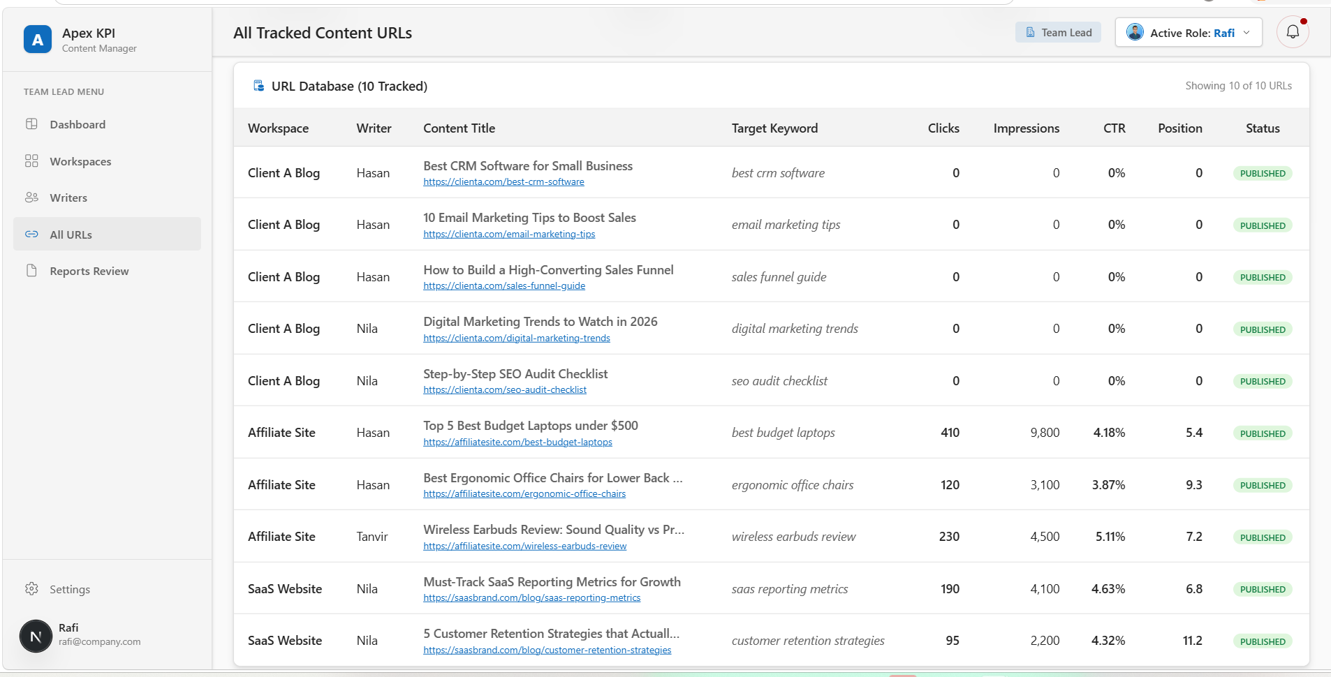 Content & Conversion Audit screenshot preview 1