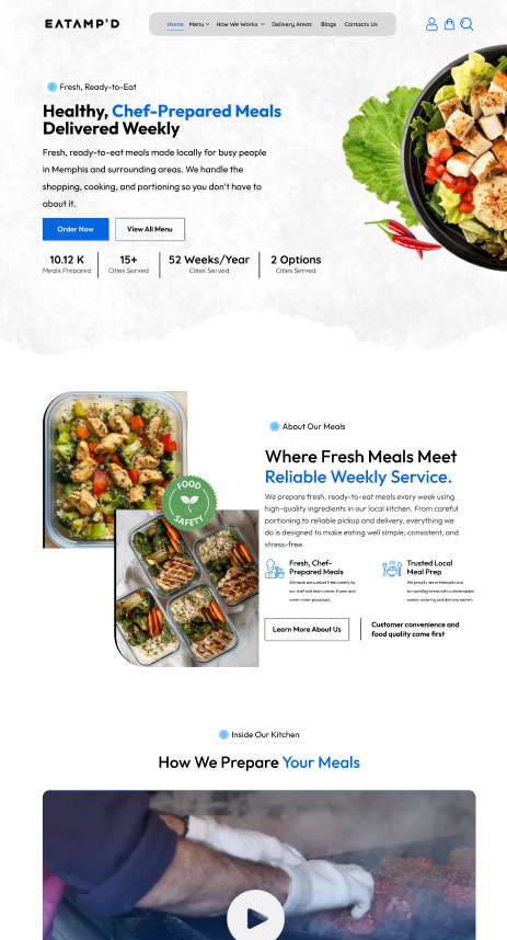 UI & Landing Page Design screenshot preview 2